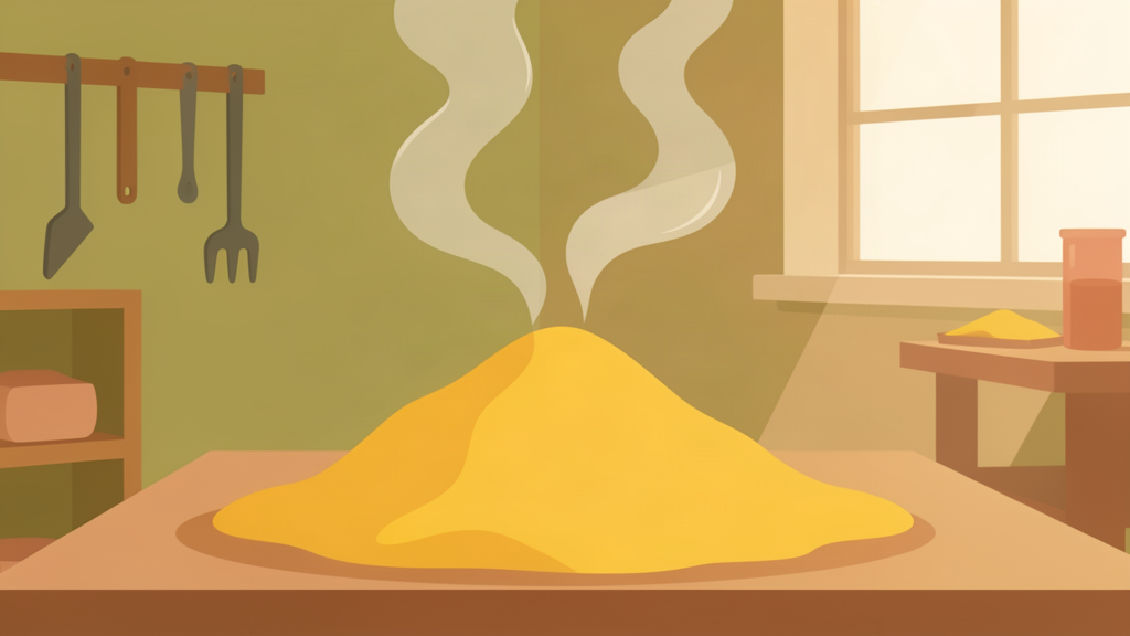 Phản ứng hóa tan bột lưu huỳnh tự sinh nhiệt tạo dung dịch JADAM Sulfur
