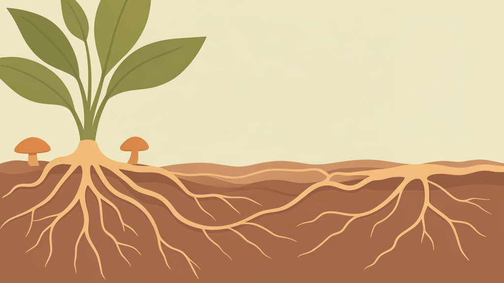 Hệ nấm rễ Mycorrhiza và vi sinh vật phân hủy trong đất hữu cơ