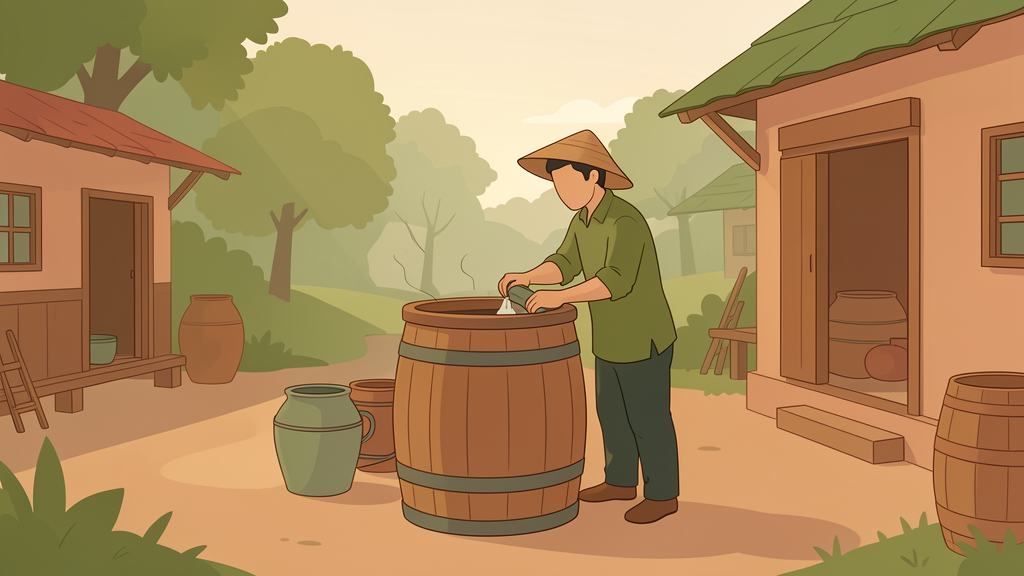 Áp dụng quy trình ủ phân đạm cá tại các nông hộ Việt Nam