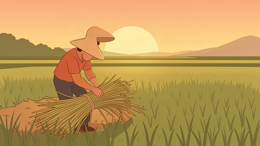 Kỹ thuật xử lý phế phụ phẩm rơm rạ thành phân bón hữu cơ ngay tại đồng ruộng