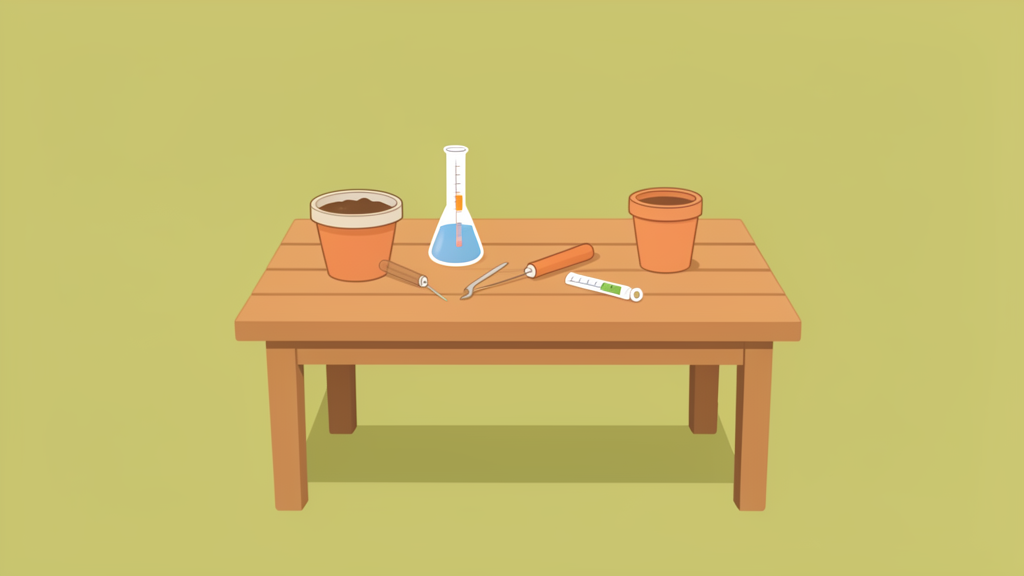 Các dụng cụ thử nghiệm pH đất thủ công