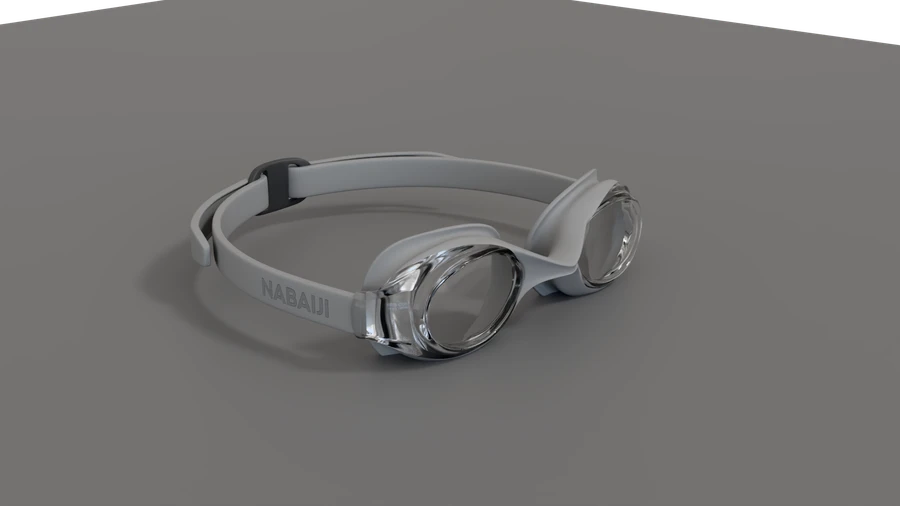 Nabaiji Swimming Goggles 3D Model